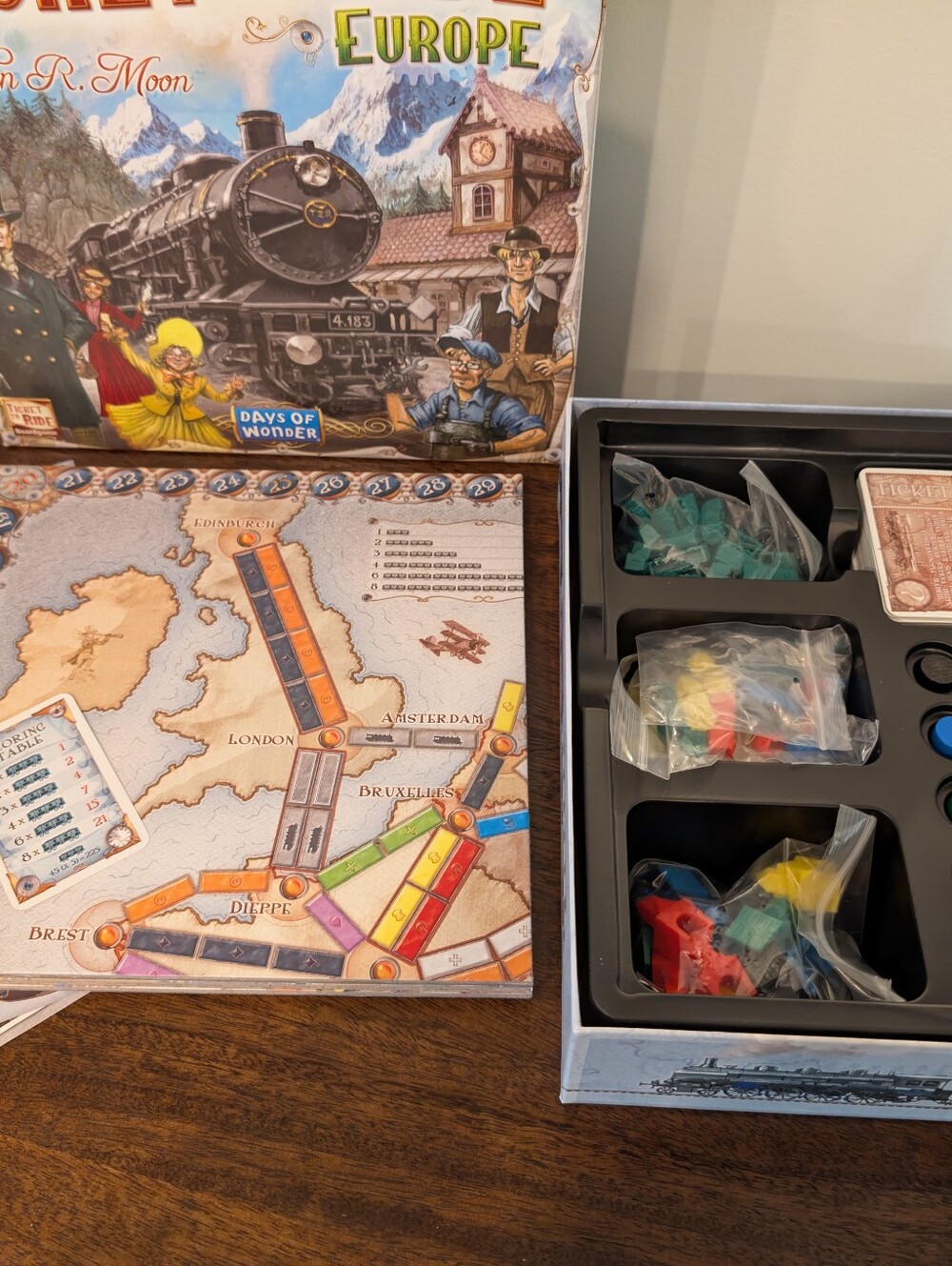 "Ticket To Ride" Board Game New Condition - Picture 6 of 8